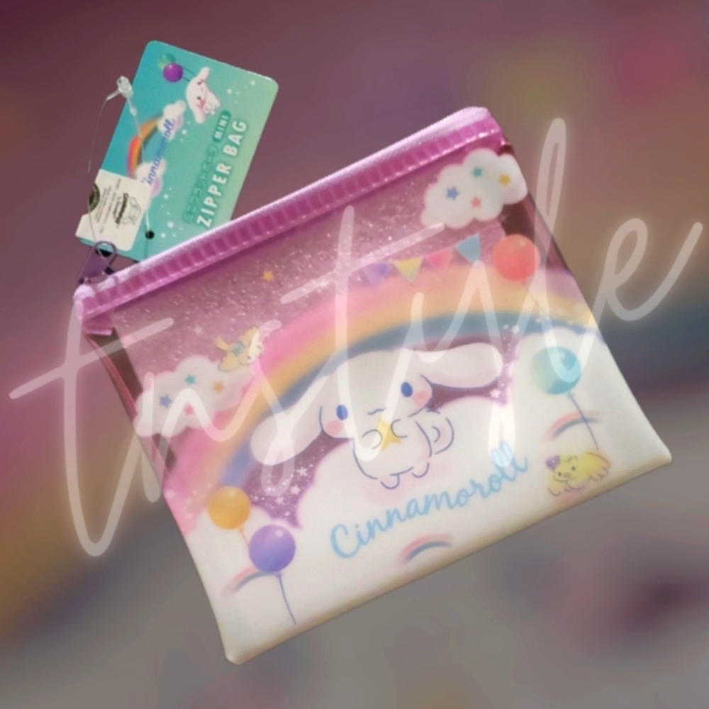 ⭐️3/$25⭐️ Cinnamoroll Flat Vinyl Pouch